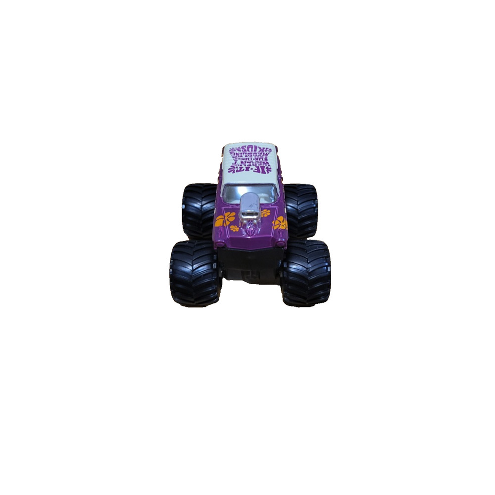 Hot Wheels Monster Jam Scooby-Doo Mystery Machine Purple Monster Truck 1:64